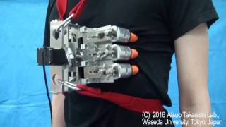 2016 Ribtickling robot Tickling motion [upl. by Toby]