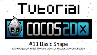 Cocos2Dx Tutorial 11  Creating Basic Shape Part 5 Draw Polygon Draw Solid Polygon etc [upl. by Nuyh]