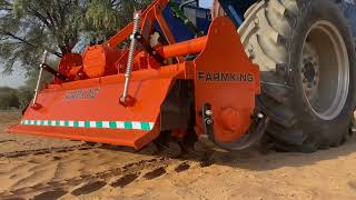 FARMKING Rotavator  Rotary Tiller ZetaSeries [upl. by Adlez326]