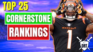 Top 25 Dynasty Cornerstone Rankings  2025 Dynasty Fantasy Football Dynasty Roundtable [upl. by Isaac689]