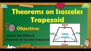 Theorems on Isosceles Trapezoid [upl. by Amar778]