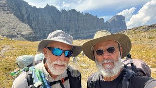 CDT’23 Hiking over Piegan Pass Episode 40 of FreeWalker’s hike on the CDT [upl. by Kyre176]