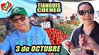 LO QUE PASÓ EN EL TIANGUIS 3 de octubre REVISTA COENEO Michoacán [upl. by Keil126]