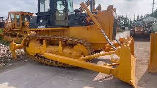 shantui sd16 bulldozer for sale weichai engine three tooth soil loosening device [upl. by Ahsinyd130]