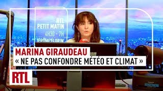 Marina Giraudeau  quotNe pas confondre météo et climat quot [upl. by Mellicent]