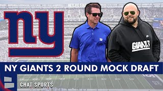 2024 New York Giants Mock Draft [upl. by Marylee]