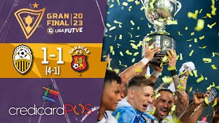 Dvo Táchira campeón de la temporada 2023  Táchira 1 4  1 1 Caracas Gran Final FUTVE  2023 [upl. by Leblanc]