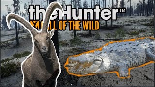 Diamond GREDOS IBEX and CROCODILE  TheHunter Call of the Wild [upl. by Illom916]