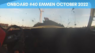 Onboard 40 Gerard de Witte  Blue Oyster Trophy Unlimited Bangers Speedway Emmen 22102022 [upl. by Pettiford988]