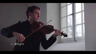 JeanBaptiste Poyard  Telemann violin fantasia n°1 [upl. by Nidnerb]