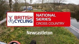 National XC Series  Round 2  Newcastleton Course Best Bits [upl. by Procto989]