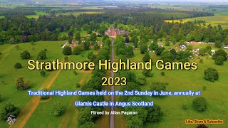 Strathmore Highland Games 2023 [upl. by Adnylam312]