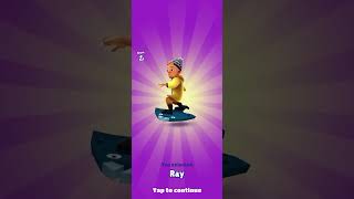 Philip Bjarki amp Ray unlocked in subwaysurfers shorts [upl. by Norat85]