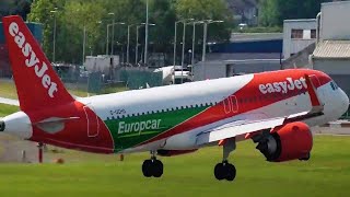 Special Livery  EASYJET AIRBUS A320NEO quotEuropcarquot  BHX [upl. by Devy84]