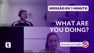 Qual o seu INTERESSE atual  IMERSÃO EM 1 MINUTO [upl. by Yrelbmik215]