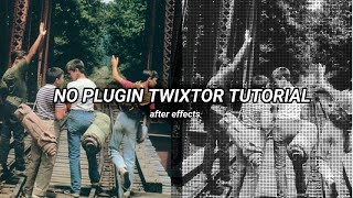 NO PLUGIN TWIXTOR  after effects tutorial 🎬🤍 [upl. by Ahsieyk]