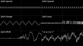 spaghettification 2A03 NESfamicom [upl. by Subak]