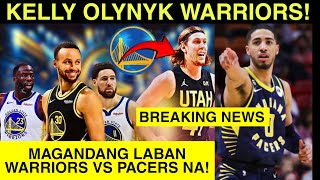 Breaking Kelly Olynyk Warriors Tatlo questionable sa Pacers kuntra GSW Full injury report [upl. by Huldah513]