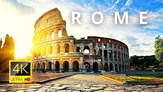 Rome Italy 🇮🇹 in 4K ULTRA HD 60 FPS Video by Drone [upl. by Aikmat]