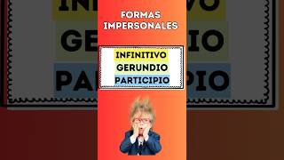 INFINITIVO GERUNDIO y PARTICIPIO para NIÑOS  Lengua Primaria [upl. by Tawney127]