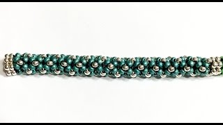 Beadweaving Basics Tubular Chenille Stitch With Border [upl. by Josephine]