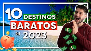 💸 Descubre estos destinos BARATOS para viajar en 2023 ⭐ 10 Países baratos [upl. by Slein]