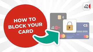 How to block your C3Pay card [upl. by Asirrac733]