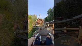 THIS SPINNING COASTER is EXTREME😵‍💫rollercoaster coaster ride themepark amusementpark pov [upl. by Ssur]