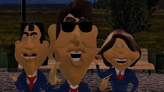 REAGANOMICS  Rap Animation  Trickle Down Song [upl. by Minetta]