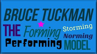 The FormingStormingNormingPerforming model By Bruce Tuckman Animated summary [upl. by Llerad]