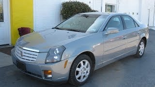 2007 Cadillac CTS Start Up and Tour [upl. by Erdnassak]