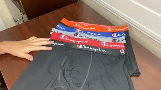 Champion Mens Boxer Briefs Review Comfort Meets Style [upl. by Julide]