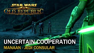 SWTOR Manaan  Uncertain Cooperation  Republic  Jedi Consular [upl. by Schlosser]