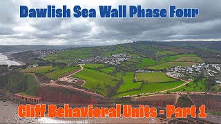 South West Rail Resilience Phase Four Dawlish Cliffs and Sea Wall  Part 1 [upl. by Enelra]