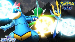 ¡¡SON UNA LOCURA ¡LA MEJORA EN FERALIGATR GALLADE Y EMPOLEON SHADOW EN LIGA SÚPERPokémon Go PvP [upl. by Enyawal]