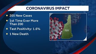 205 new cases in NH [upl. by Amii980]
