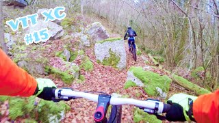 15 VTT XC descente et jump  ça gèle [upl. by Burck]