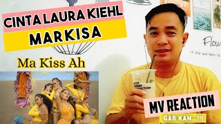 Cinta Laura Kiehl  Markisa Official Music Video  MV REACTION [upl. by Azila]