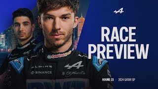 2024 Qatar GP Preview with Pierre Gasly 🇶🇦 [upl. by Asik]