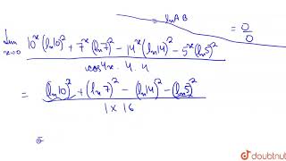 If fx is continuous at x0 where fx10x7x14x5x1cos 4x for x0 [upl. by Lewls219]