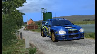 RSF Richard Burns Rally Subaru Impreza WRC03  Czech Republic  HorazdoviceKomusin VR [upl. by Norling]