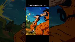 Goku saves Yamcha from Saibaman [upl. by Yntruoc366]