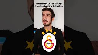 Galatasaray ve Fenerbahçe Osimheni Almaya Çalışırsa [upl. by Slohcin655]