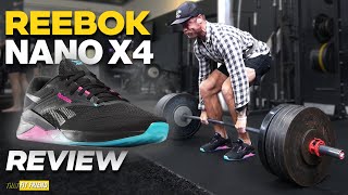 REEBOK NANO X4 REVIEW  Upgrade Or Pass [upl. by Ariahay]