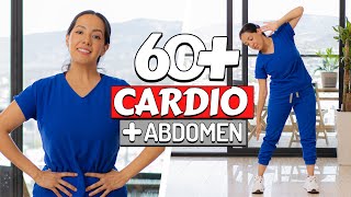 Mejor Ejercicio que salir a Caminar 🥵 Cardio  Abdomen para Adultos Mayores  Mariana Quevedo [upl. by Theurer]