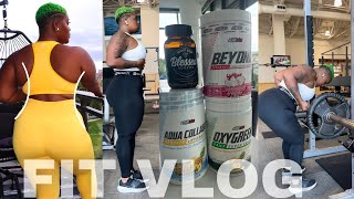 FIT VLOG EXERCISES YOU NEED TO SCULPT YOUR BACK 🔙  EHPLABS SUPPLEMENTS UNBOXING [upl. by Oicnanev138]