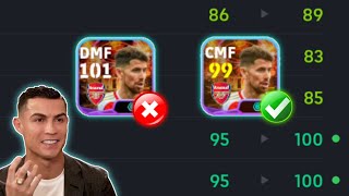 Showtime Jorginho Best Training Guide 🥶  100 Passing Power ft Visionary Pass ✨  efootball 2024 [upl. by Enimassej670]