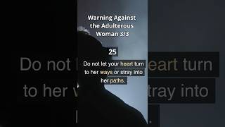 Proverbs 7  21  27  Warning Against the Adulterous Woman 33  Bible [upl. by Mile182]