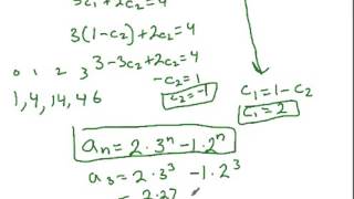 Homogeneous Linear SecondOrder Recurrence Relations [upl. by Menendez]