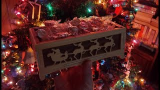 Christmas Themed Box Scroll Saw Project [upl. by Ahsiuq614]